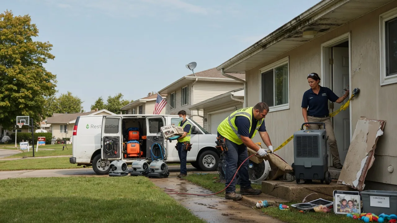 Water Damage Restoration in Fence, WI near me